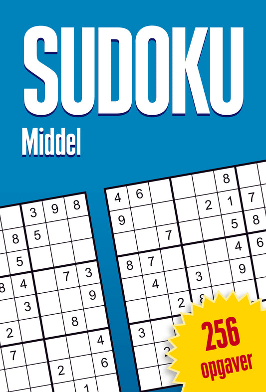 SUDOKU MIDDEL 256 OPGAVER