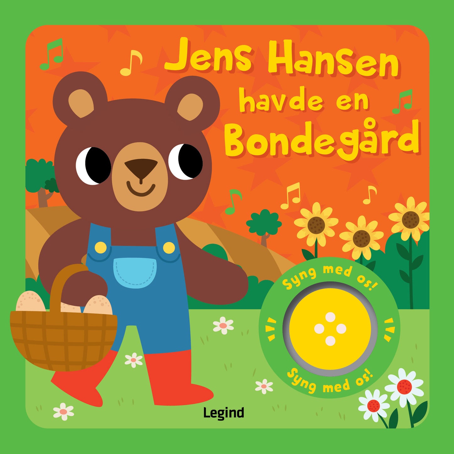 JENS HANSEN HAVDE EN BONDEGÅRD - SANGBOG MED MUSIK