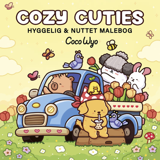 COZY CUTIES HYGGELIG OG NUTTET MALEBOG