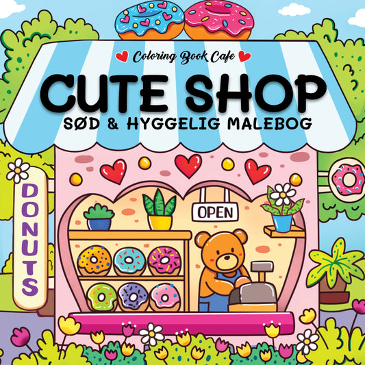 CUTE SHOP - COZY COLORING -  SØD OG HYGGE