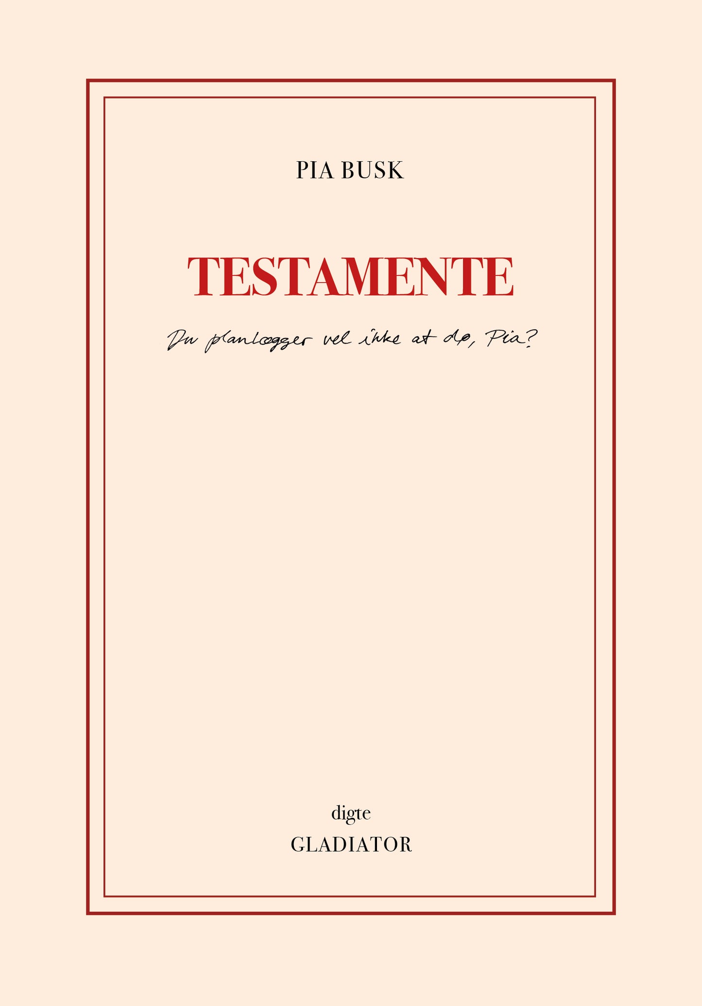 TESTAMENTE