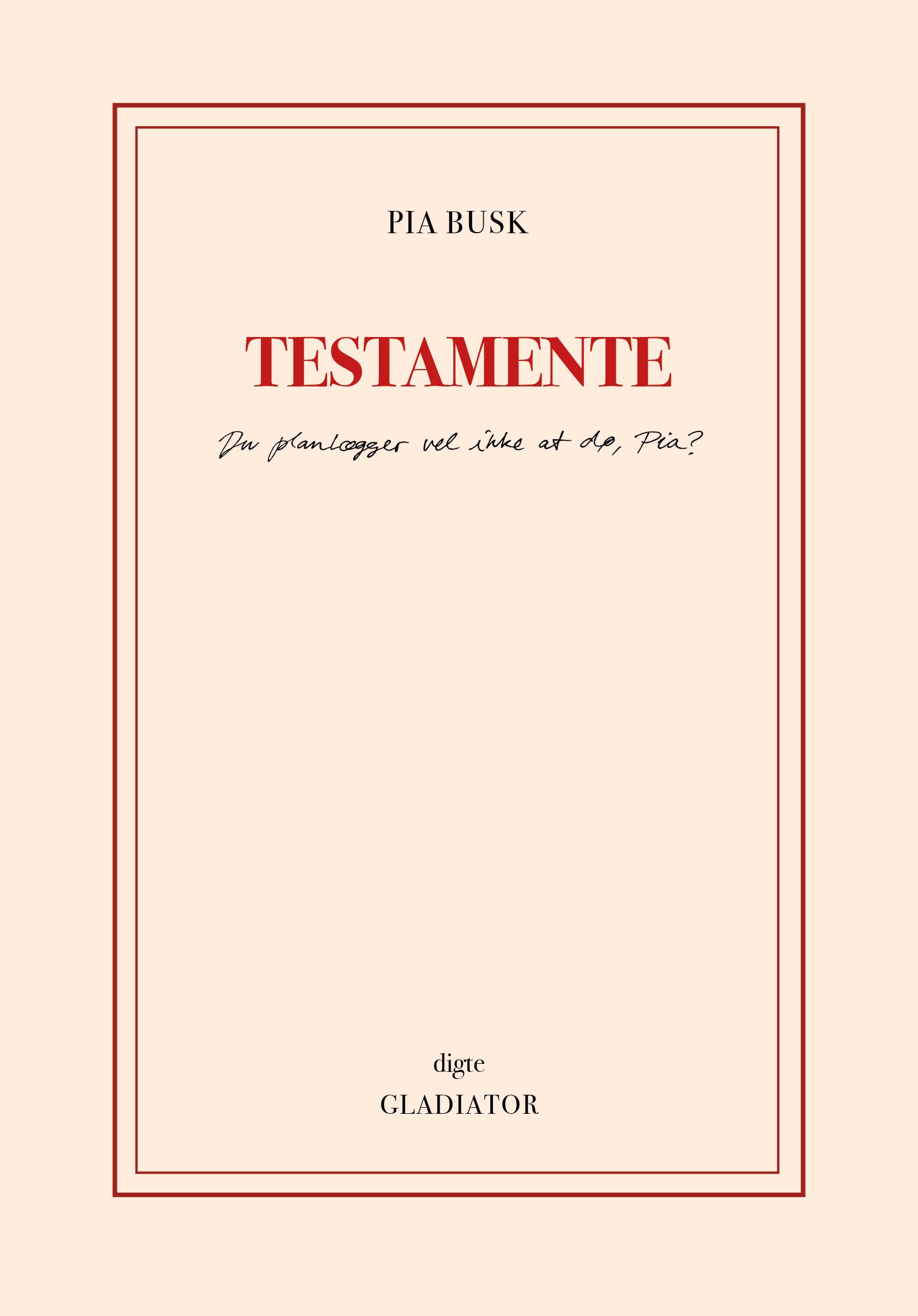 TESTAMENTE