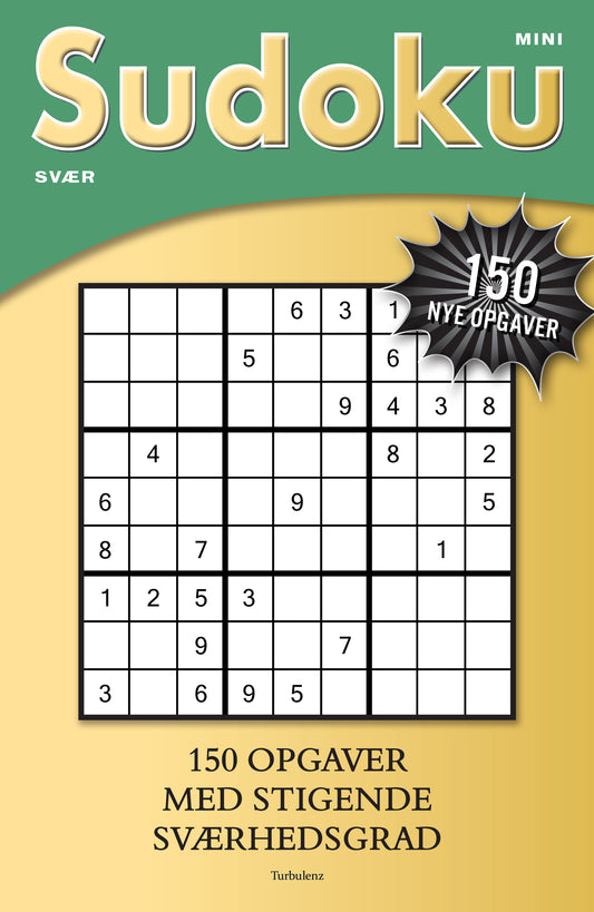 SUDOKU MINI SVÆR