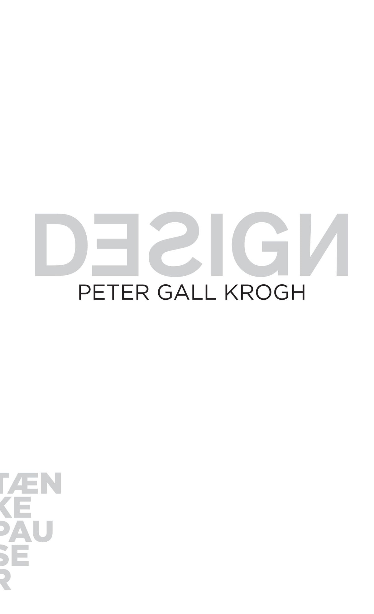 DESIGN - TÆNKEPAUSER 115