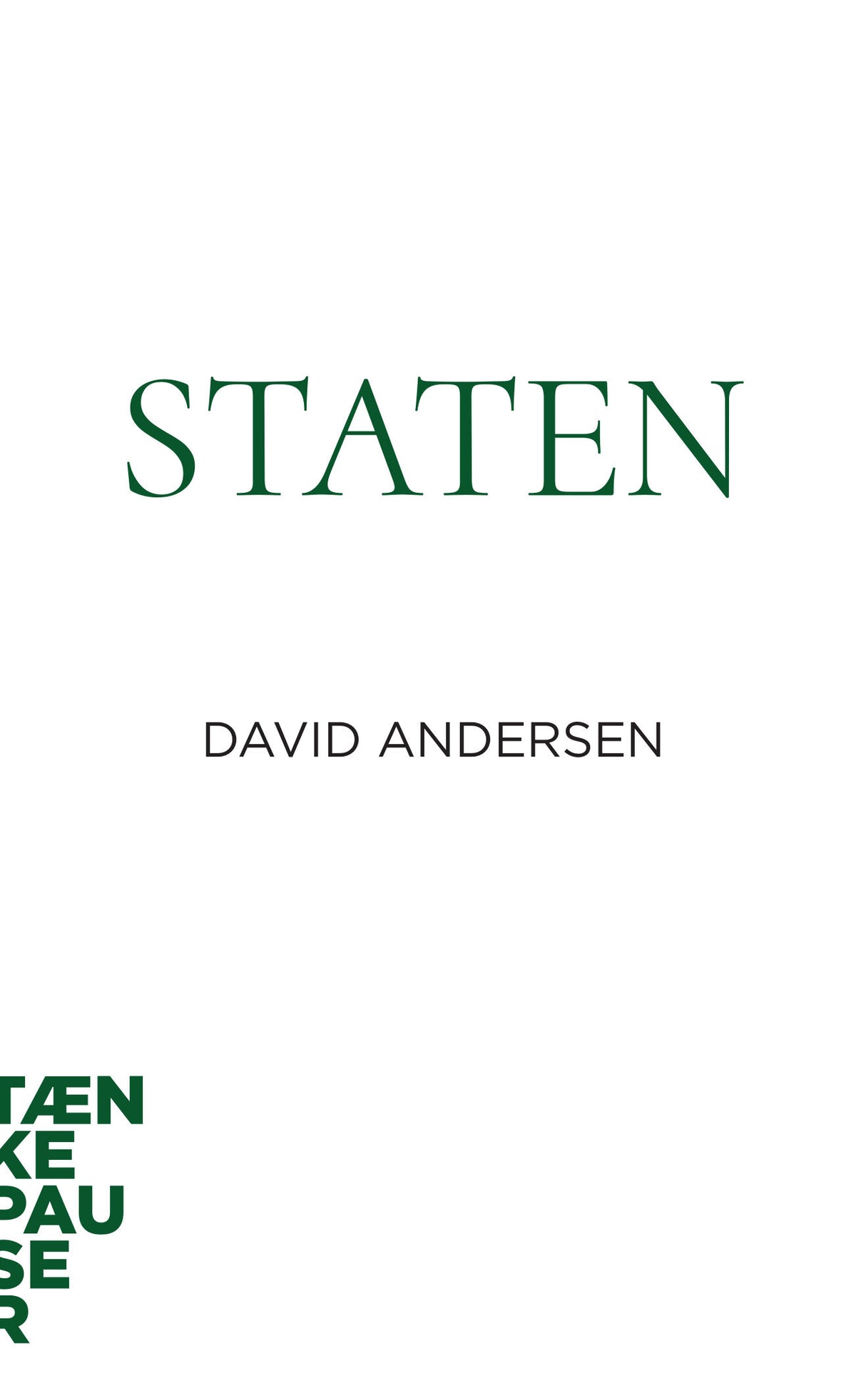 STATEN - TÆNKEPAUSER 133