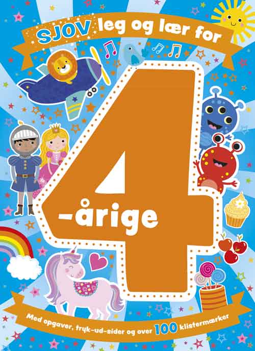 SJOV LEG OG LÆR FOR 4 ÅRIGE MED OPGAVER