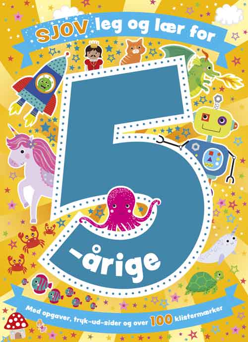 SJOV LEG OG LÆR FOR 5 ÅRIGE MED OPGAVER