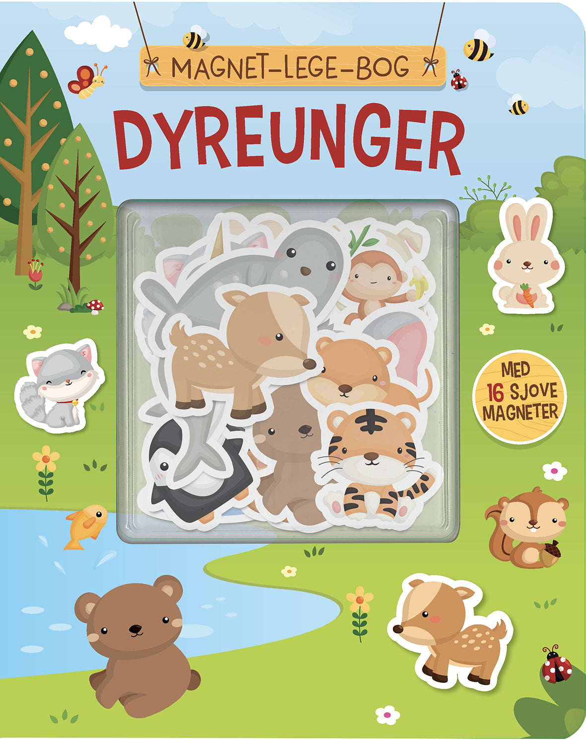 MAGNET-LEGEBOG: DYREUNGER