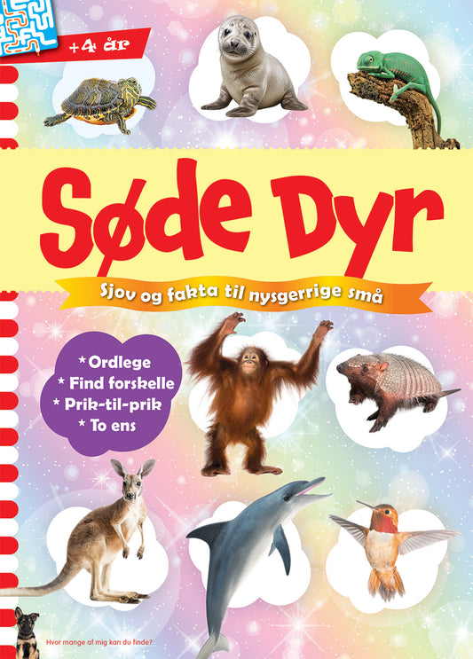 SØDE DYR OPG. FRA 4 ÅR