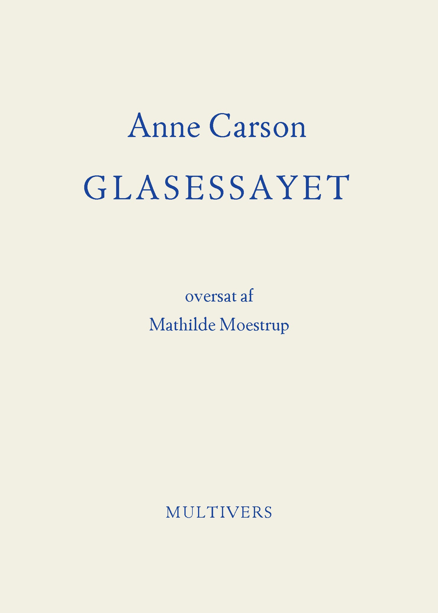 GLASESSAYET