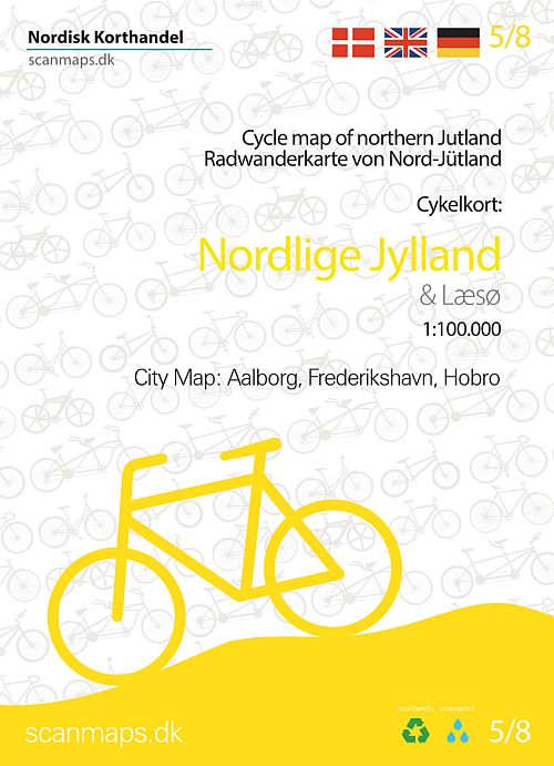 CYKELKORT NORDLIGE JYLLAND