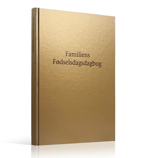 FAMILIENS FØDSELSDAGSDAGBOG