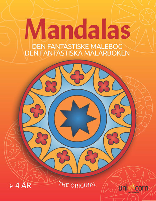 DEN FANTASTISKE MALEBOG MED MANDALAS FRA 4 ÅR