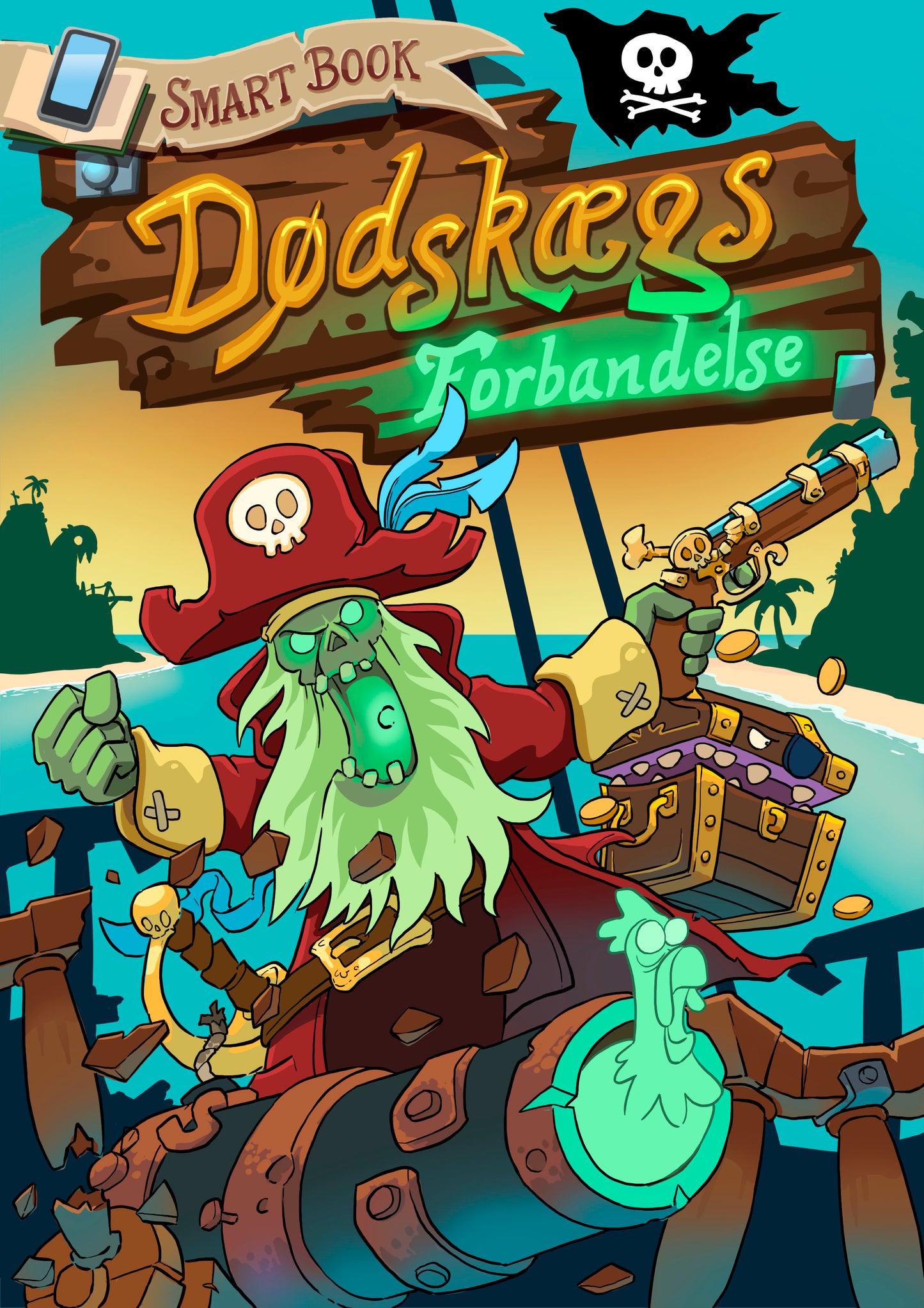 DØDSKÆGS FORBANDELSE - SMART BOOK