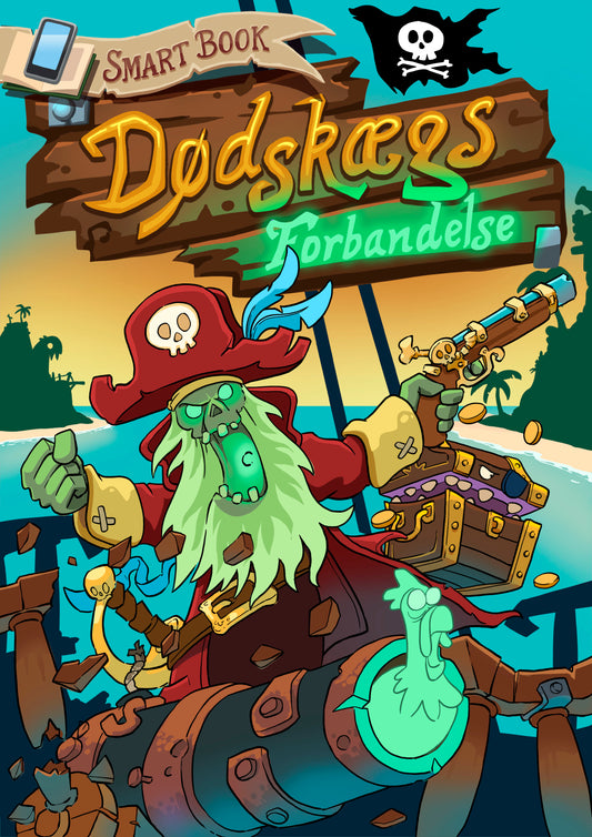 DØDSKÆGS FORBANDELSE - SMART BOOK
