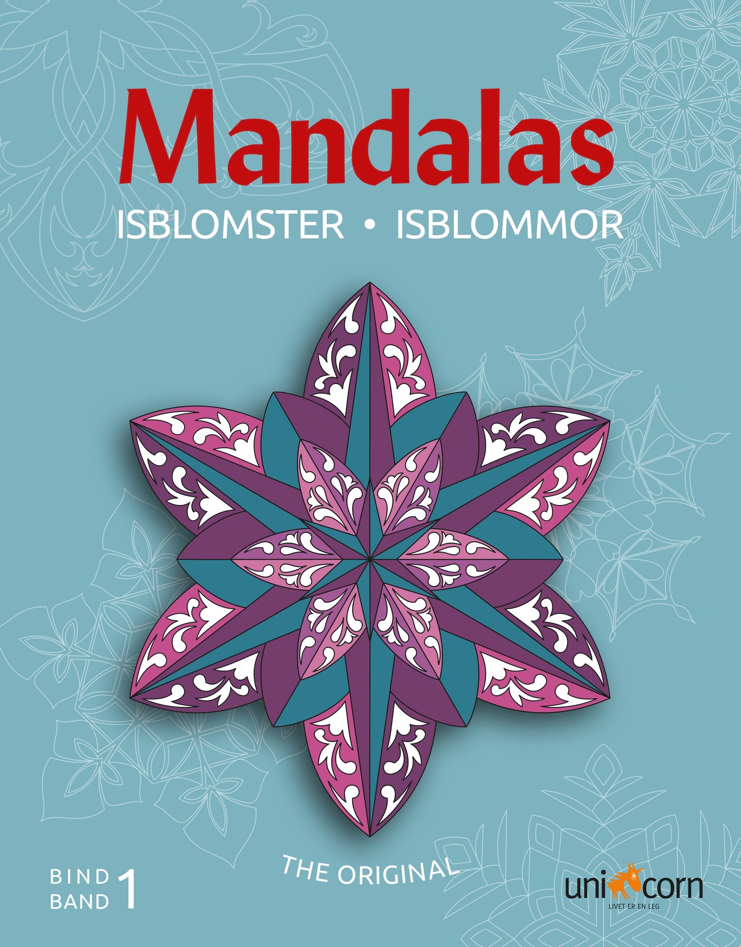 MANDALAS MALEBOG MED ISBLOMSTER