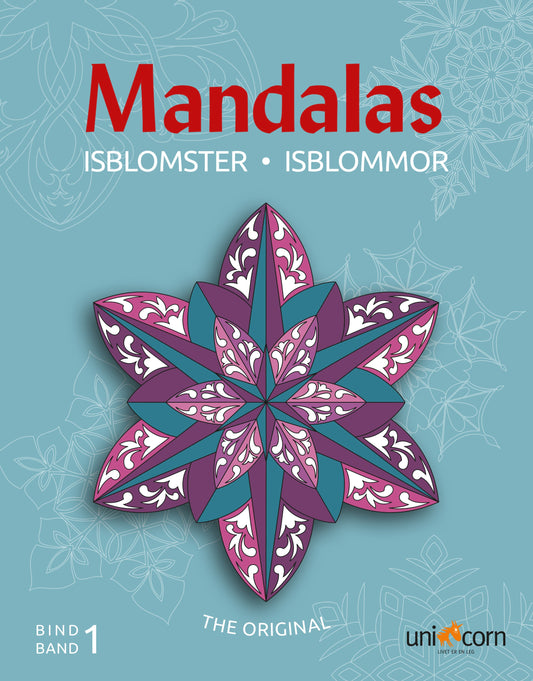 MANDALAS MALEBOG MED ISBLOMSTER