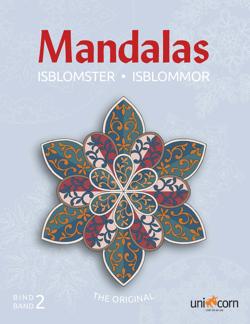 MANDALAS MALEBOG EVENTYRLIGE ISBLOMSTER