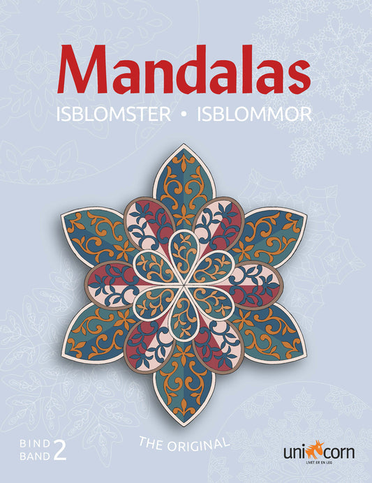 MANDALAS MALEBOG EVENTYRLIGE ISBLOMSTER