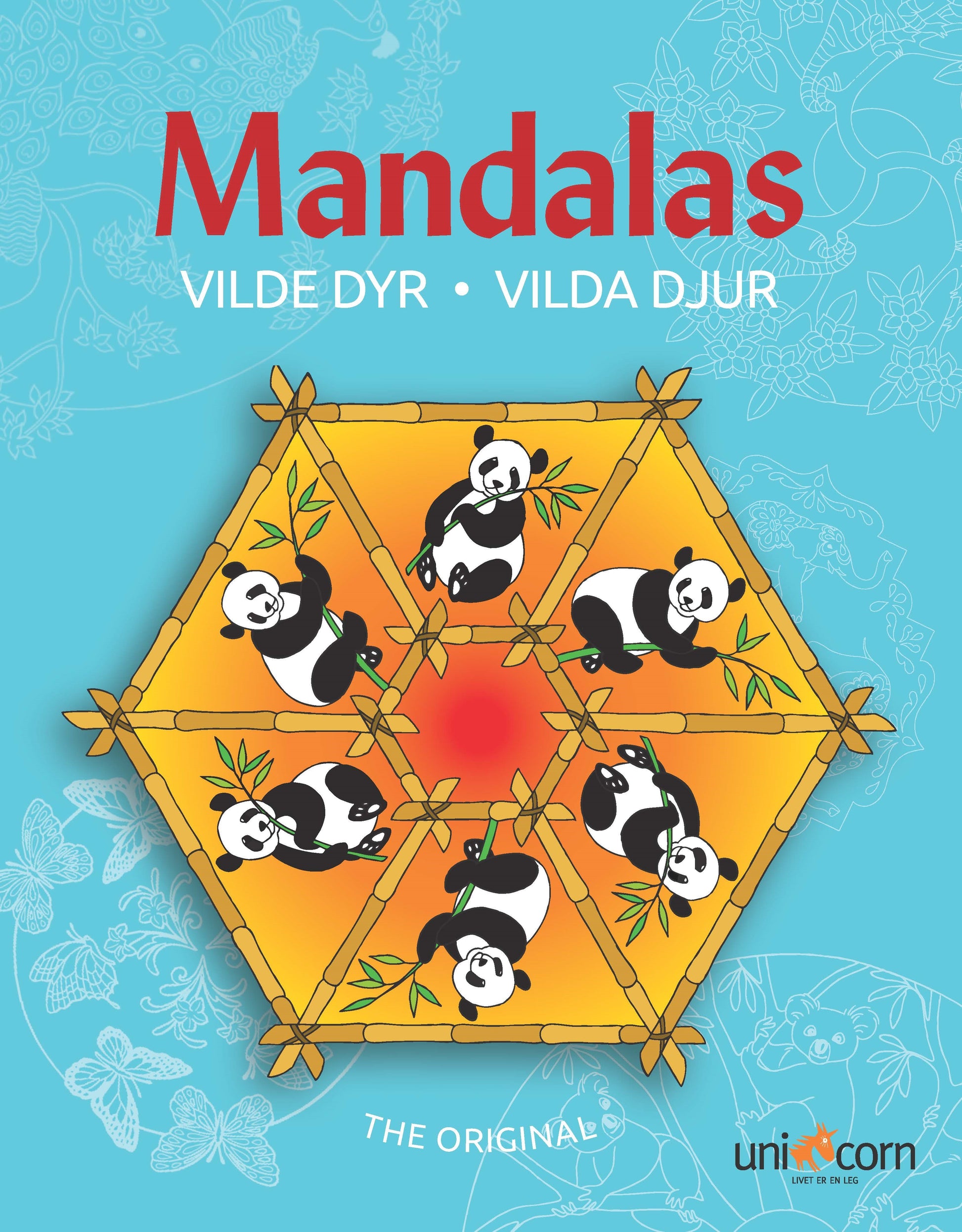 MANDALAS MALEBOG MED DYR