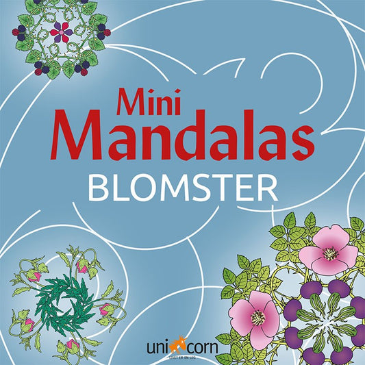 MINI MANDALAS MED BLOMSTER