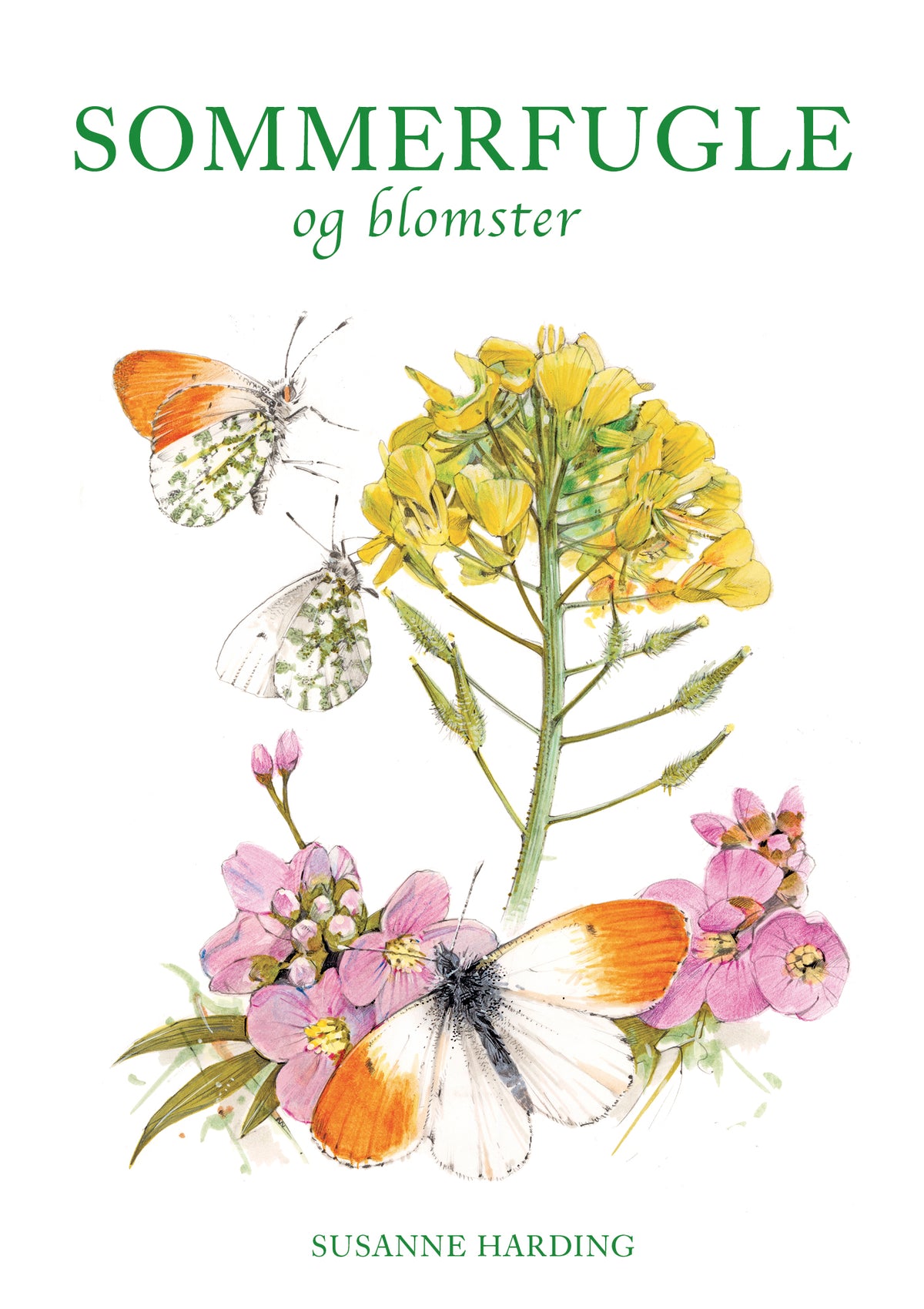 SOMMERFUGLE OG BLOMSTER