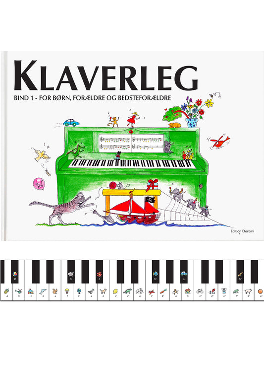 KLAVERLEG BIND 1 - FOR BØRN, FORÆLDRE OG BEDSTEFOR
