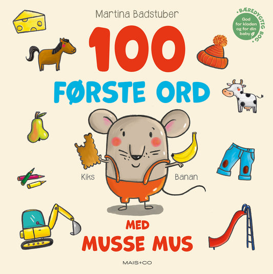 MUSSE MUS 100 FØRSTE ORD