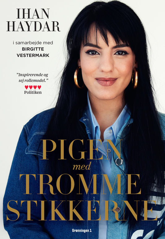 PIGEN MED TROMMESTIKKERNE