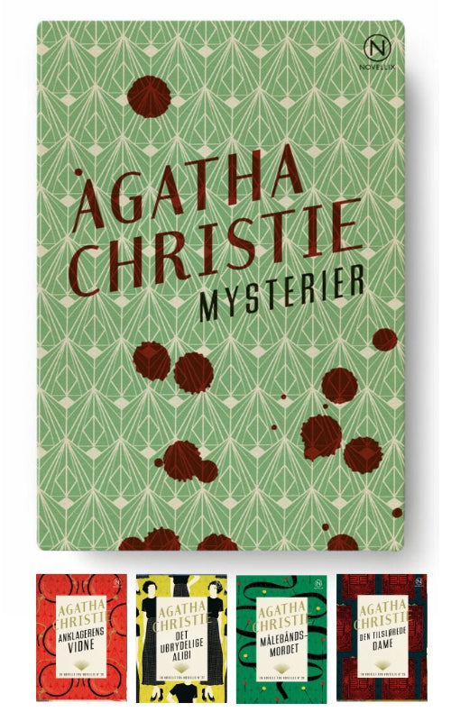 GAVEÆSKE MED FIRE MYSTERIER AF AGATHA CHRISTIE