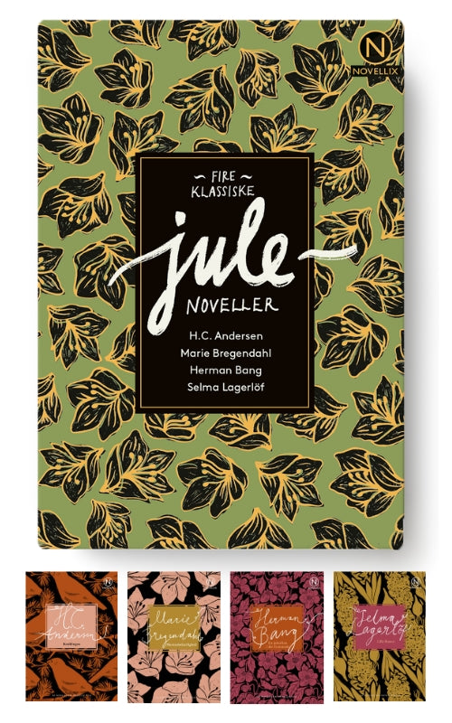 GAVEÆSKE MED FIRE KLASSISKE JULENOVELLER (NOVELLIX