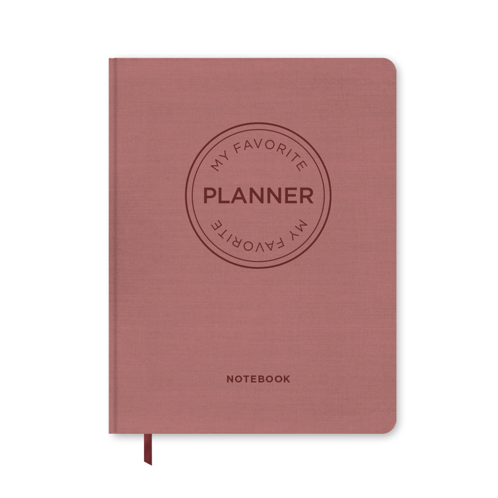 MY FAVORITE PLANNER NOTEBOOK / VINTAGE ROSA