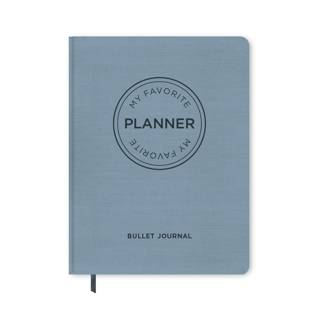 MY FAVORITE PLANNER BULLET JOURNAL / BLÅGRÅ