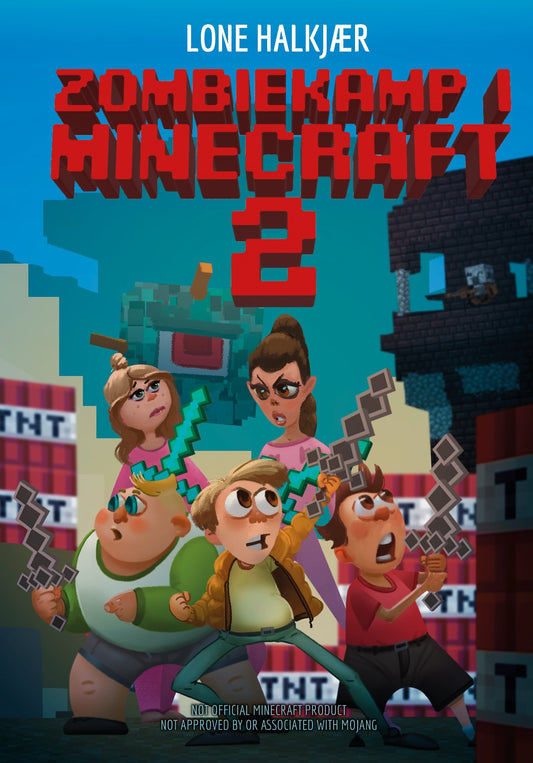 ZOMBIEKAMP I MINECRAFT