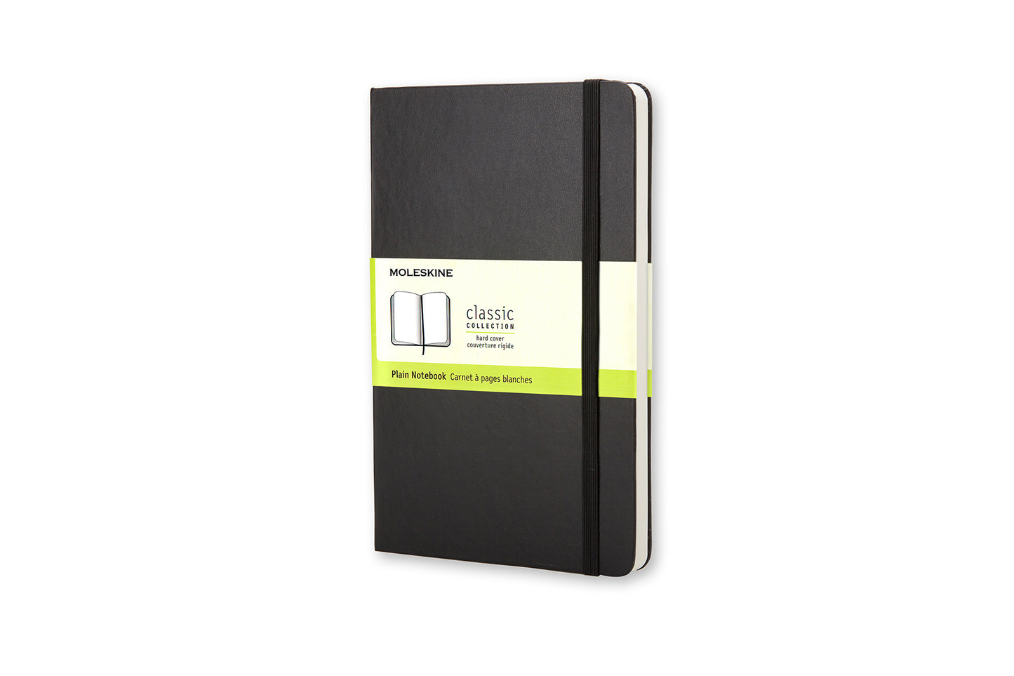 MOLESKINE LARGE SORT M/240 BLANKE SIDER
