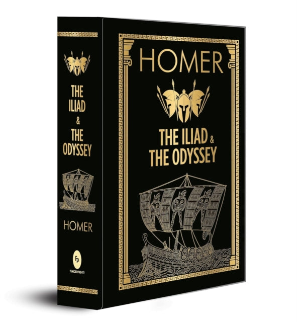 THE ILIAD AND THE ODYSSEY - DELUXE HARDBOUND EDITION