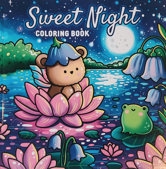 SWEET NIGHT COLORING BOOK