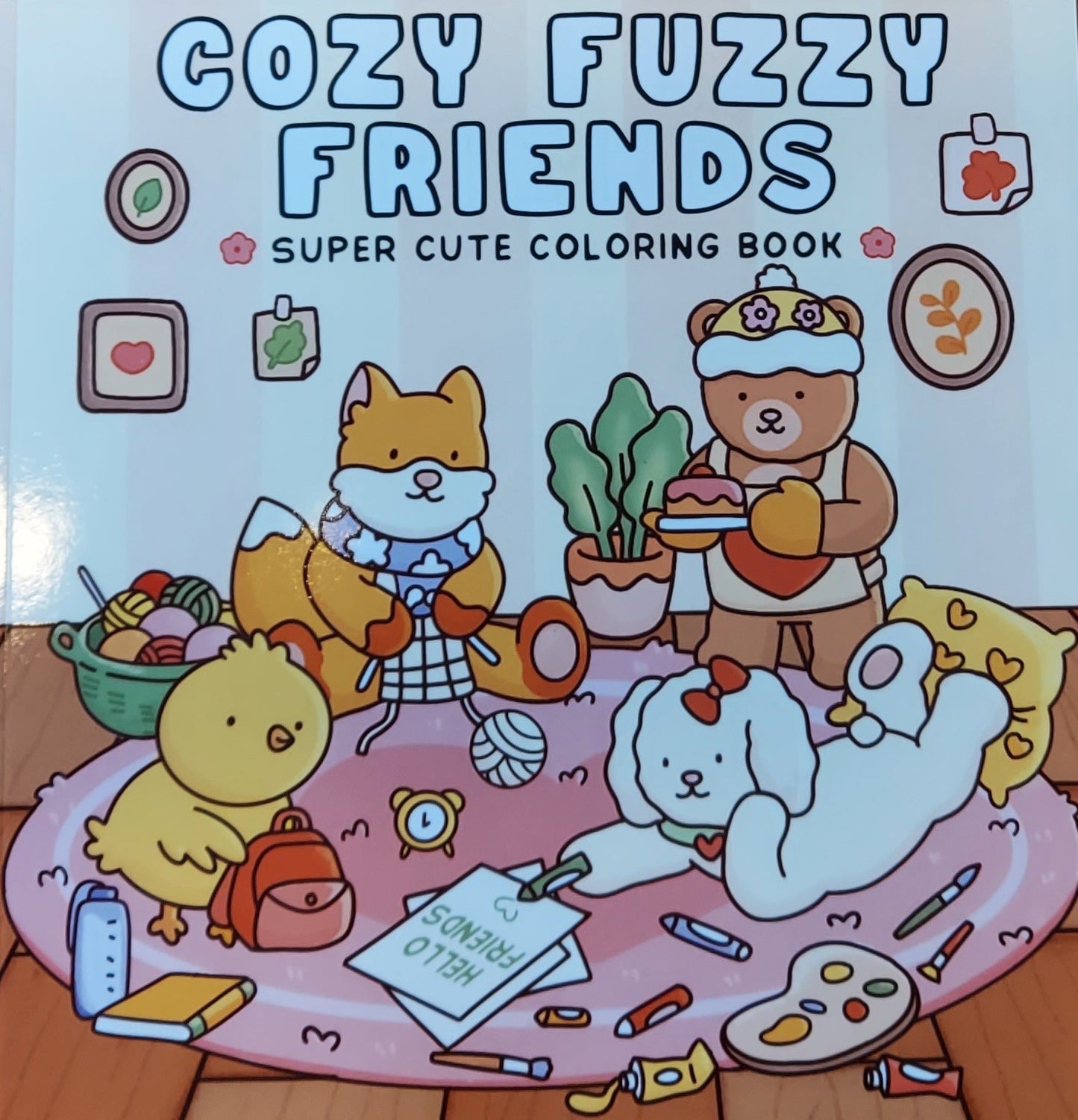 COZY FUZZY FRIENDS SUPER CUTE