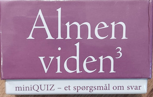 ALMEN VIDEN 3 MINIQUIZ