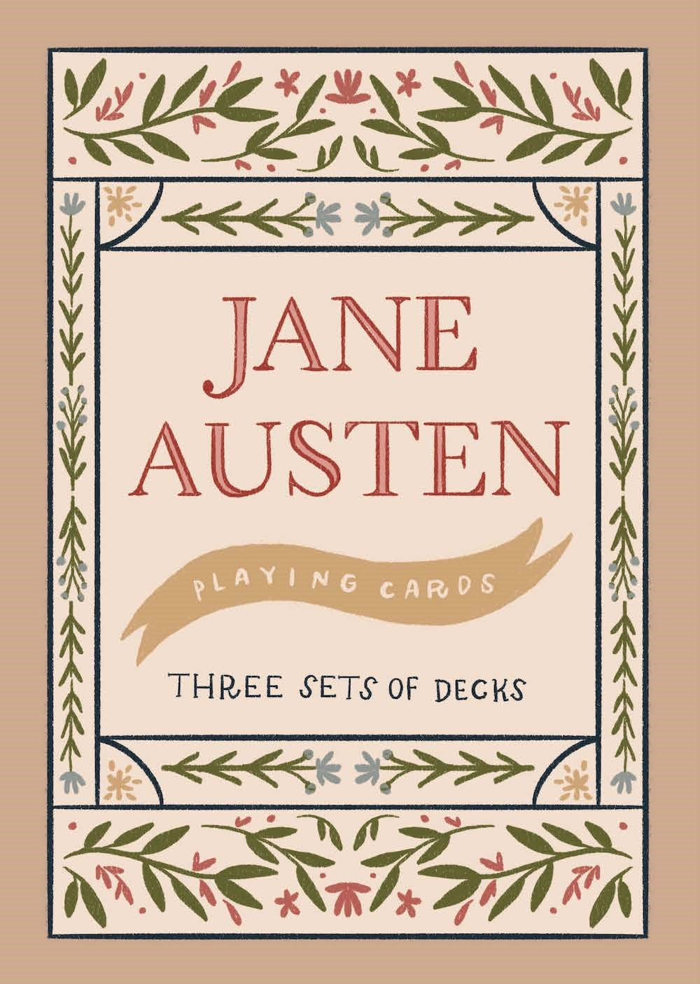 LITERARY SUITS JANE AUSTEN SPILLEKORT
