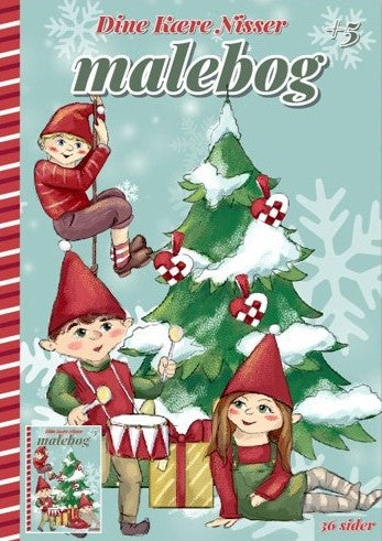 JULEMALEBOG DINE KÆRE NISSER