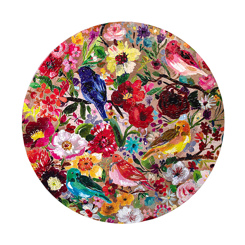 BIRDS & BLOSSOMS OVALT 500 BRIKKER