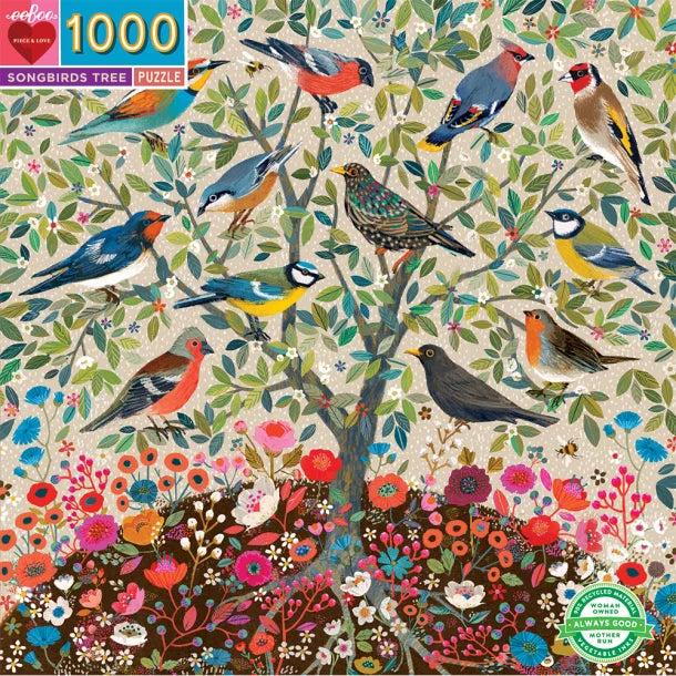 SONGBIRDS TREE 1000 BRIKKER