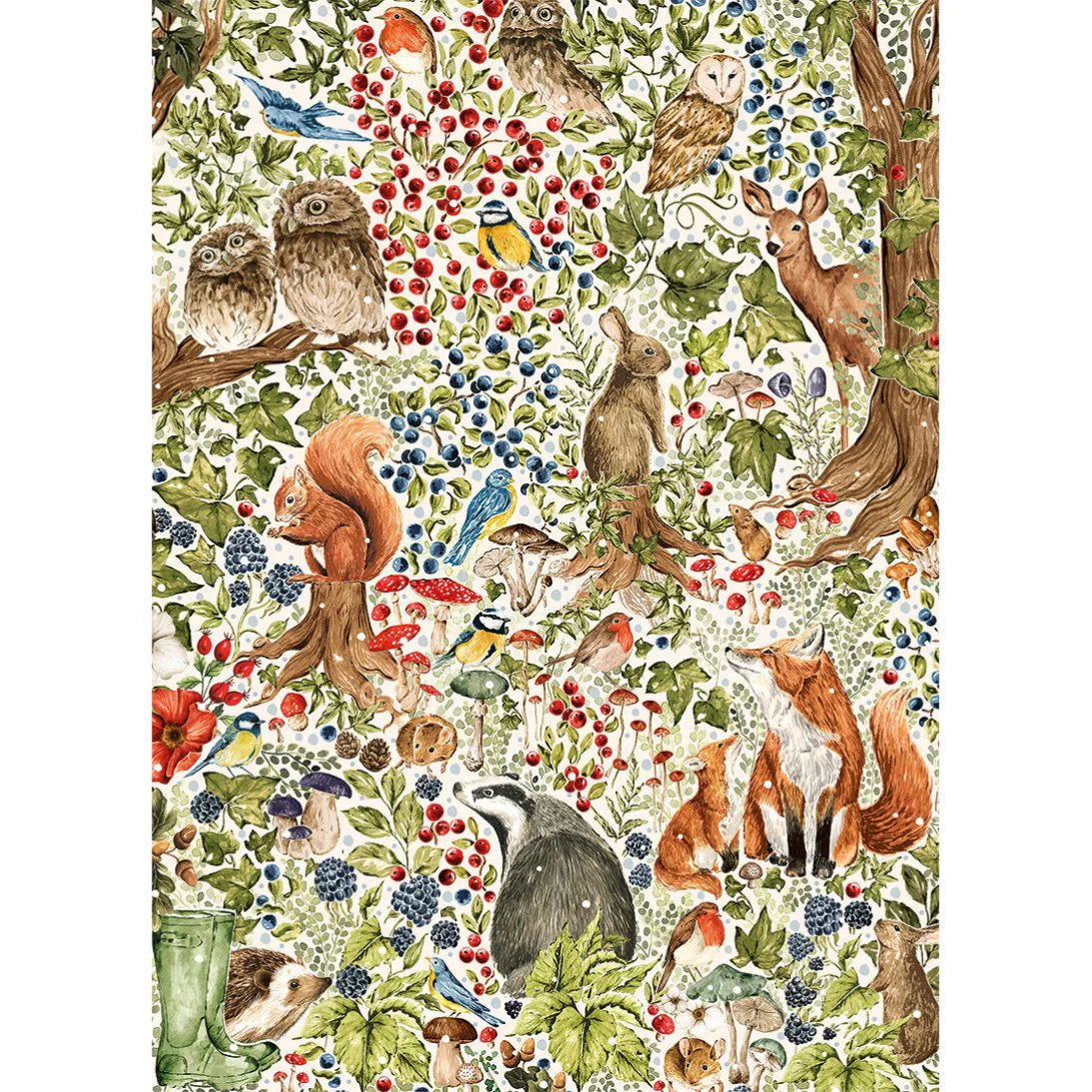 GIBSON ART WOODLAND WILDLIFE 1000 BRIKKER