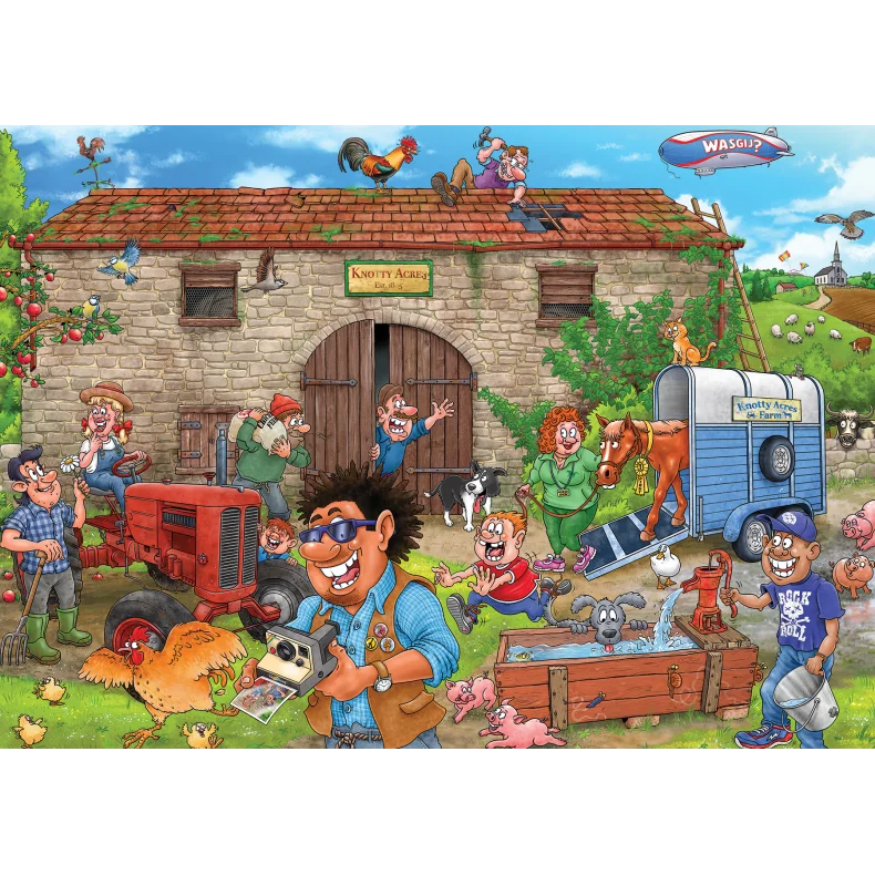 WASGIJ HARVESTING HAPPINESS! 1000 BRIKKER