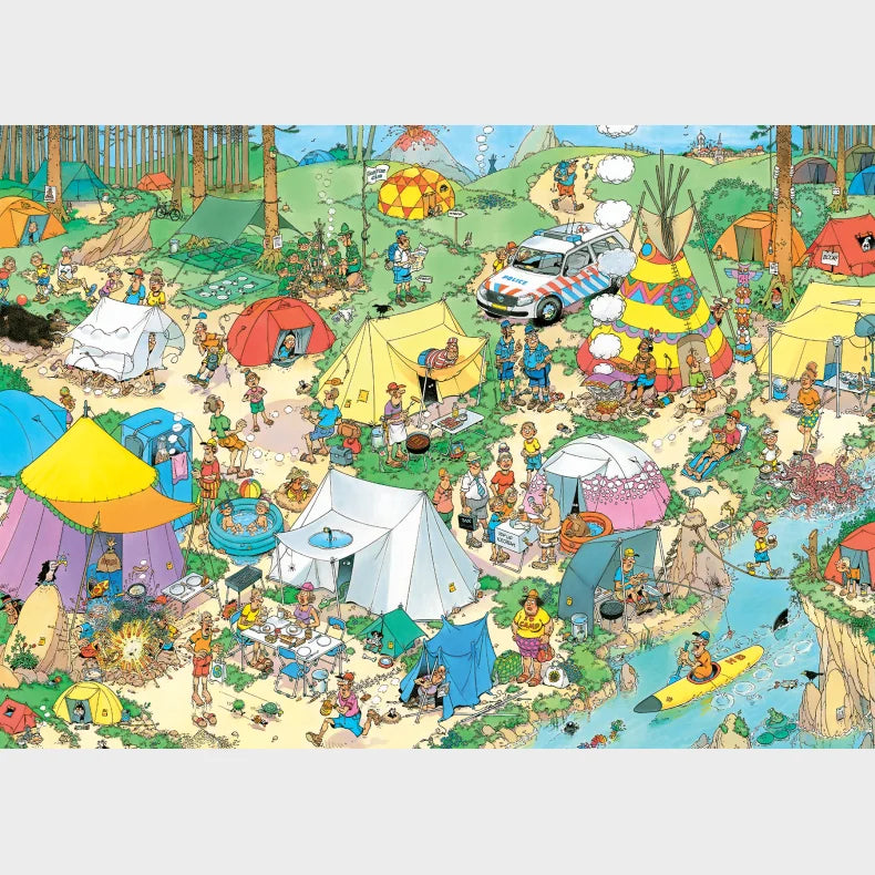 JVH CAMPING IN THE FOREST 1000 PCS
