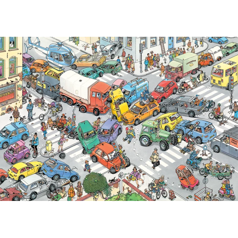 JAN VAN HAASTEREN TRAFFIC CHAOS 3000 BRIKKER