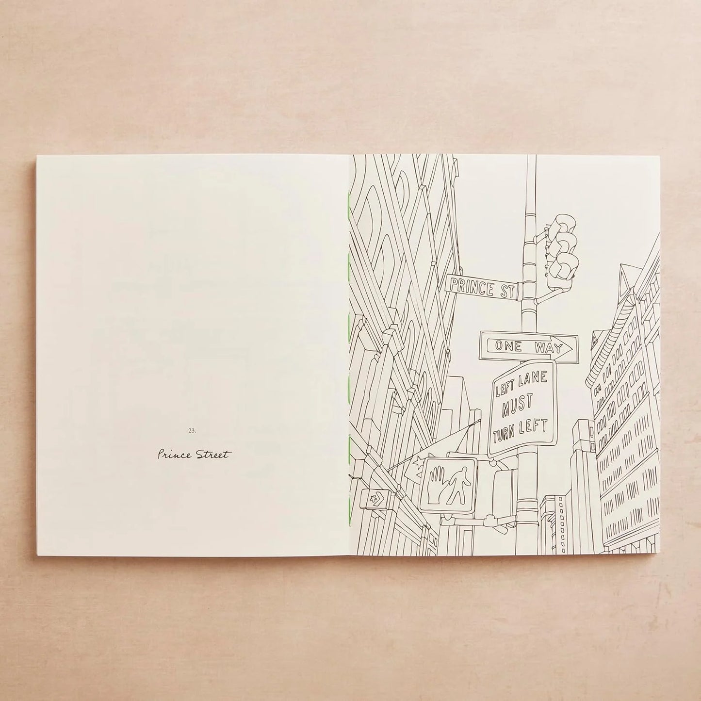 NEW YORK COLOURING BOOK - ZOÉ DE LAS CASES