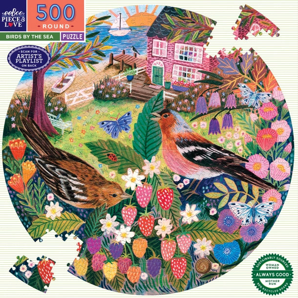 BIRDS BY THE SEA 1000 BRK. EEBOO