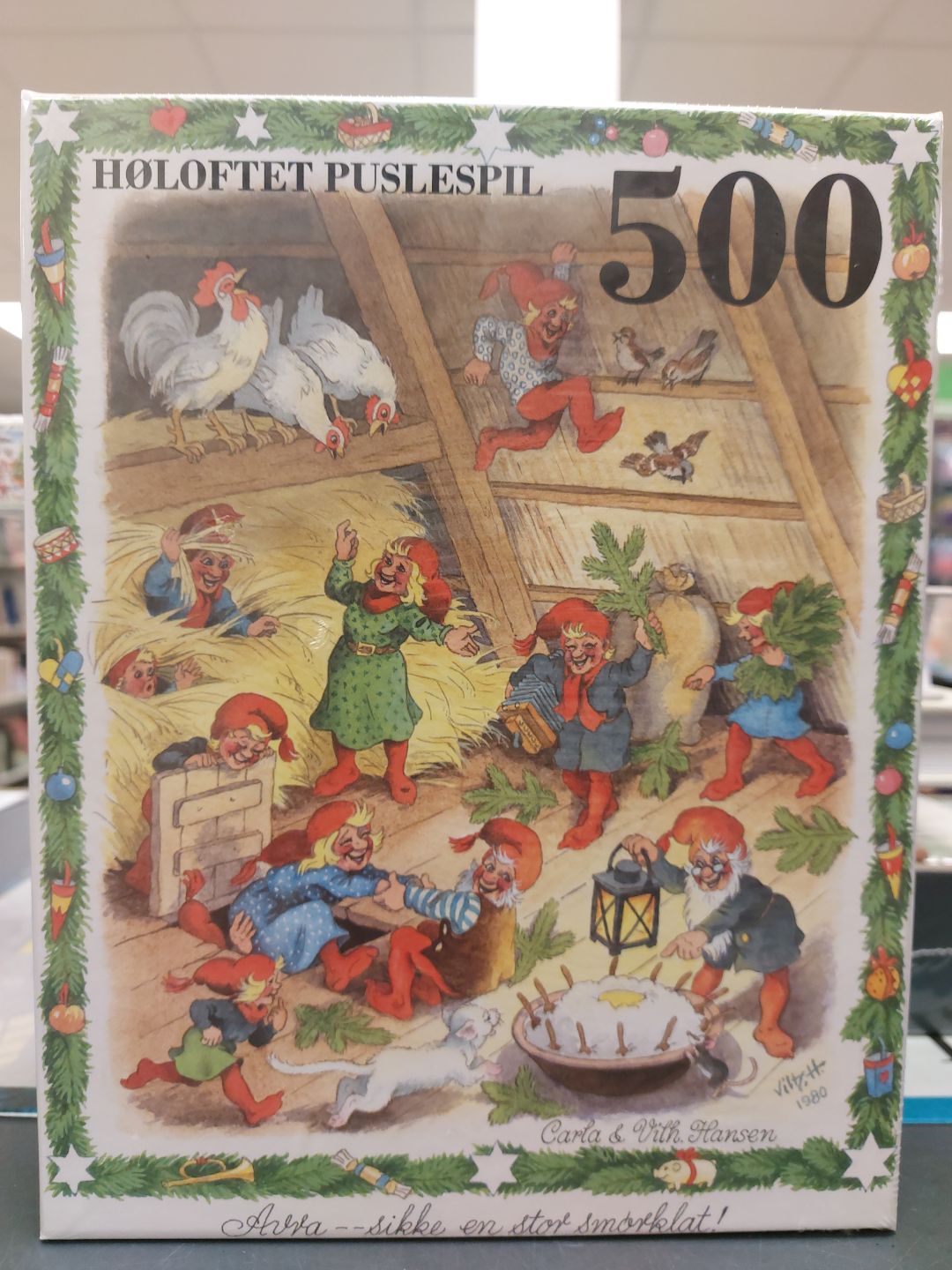 HØLOFTET PUSLESPIL 500 BRIKKER